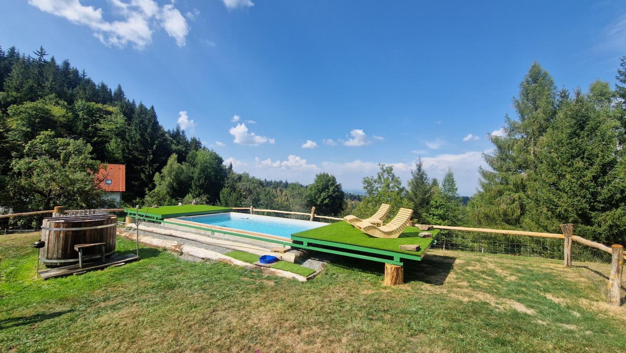 Chalets Toplak Sveti Duh na Ostrem Vrhu Exteriör bild