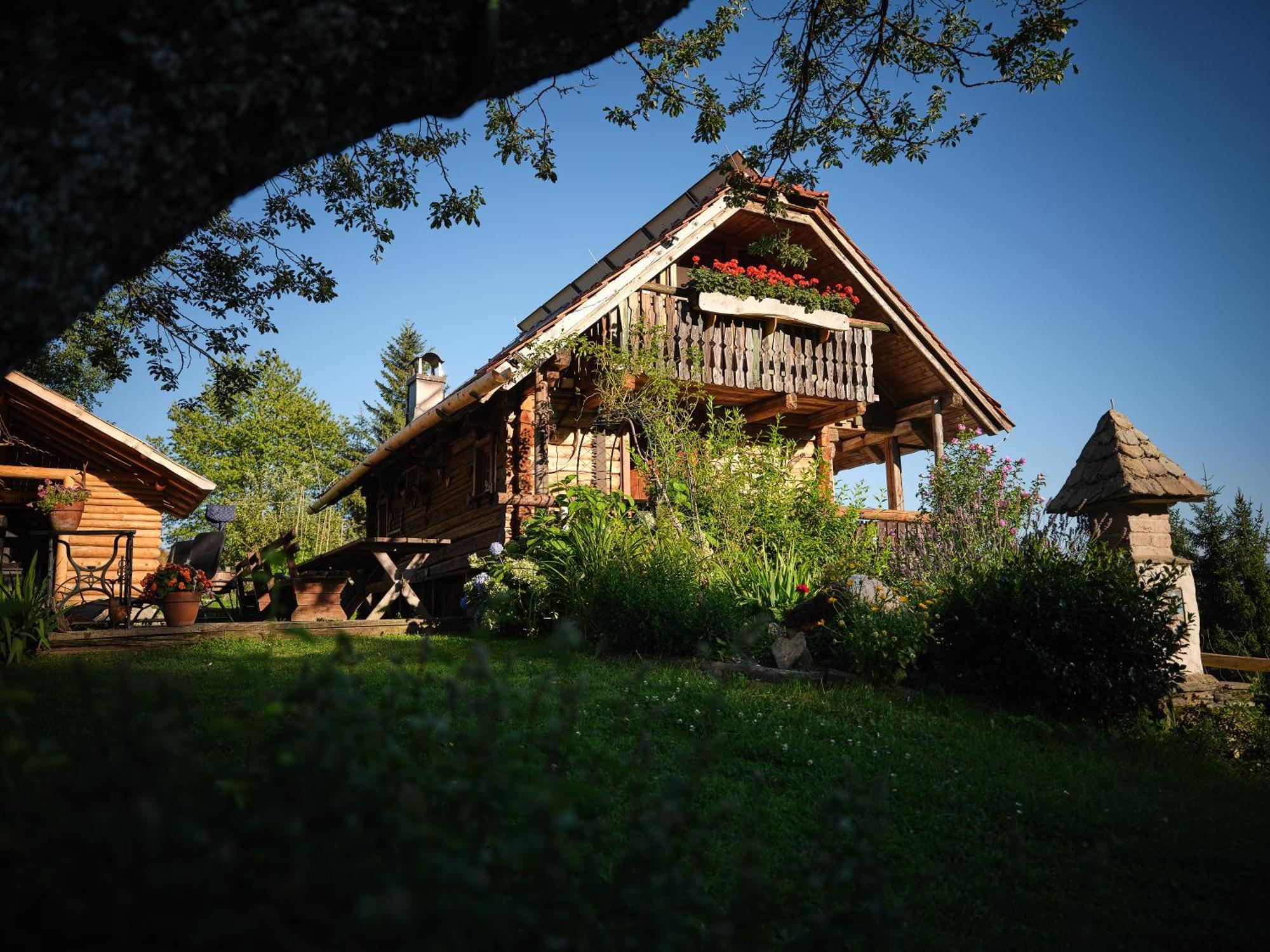 Chalets Toplak Sveti Duh na Ostrem Vrhu Exteriör bild