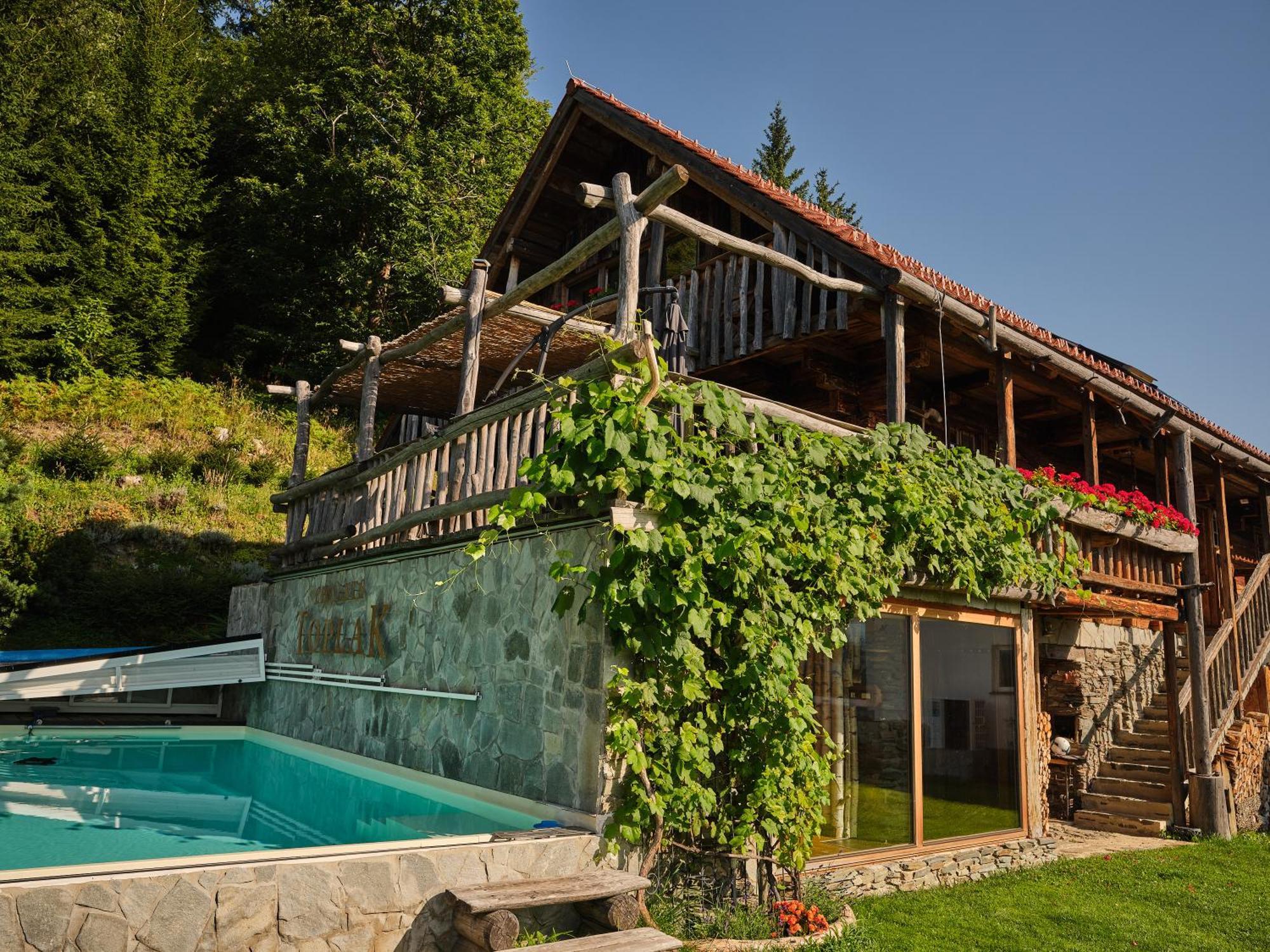 Chalets Toplak Sveti Duh na Ostrem Vrhu Exteriör bild