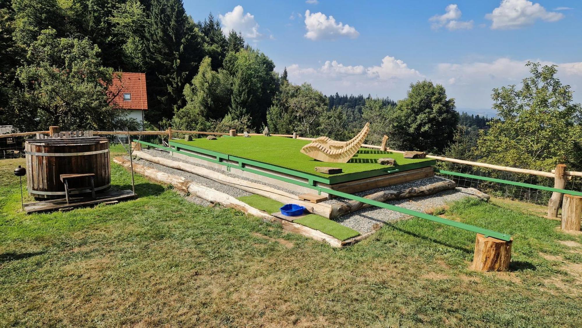 Chalets Toplak Sveti Duh na Ostrem Vrhu Exteriör bild