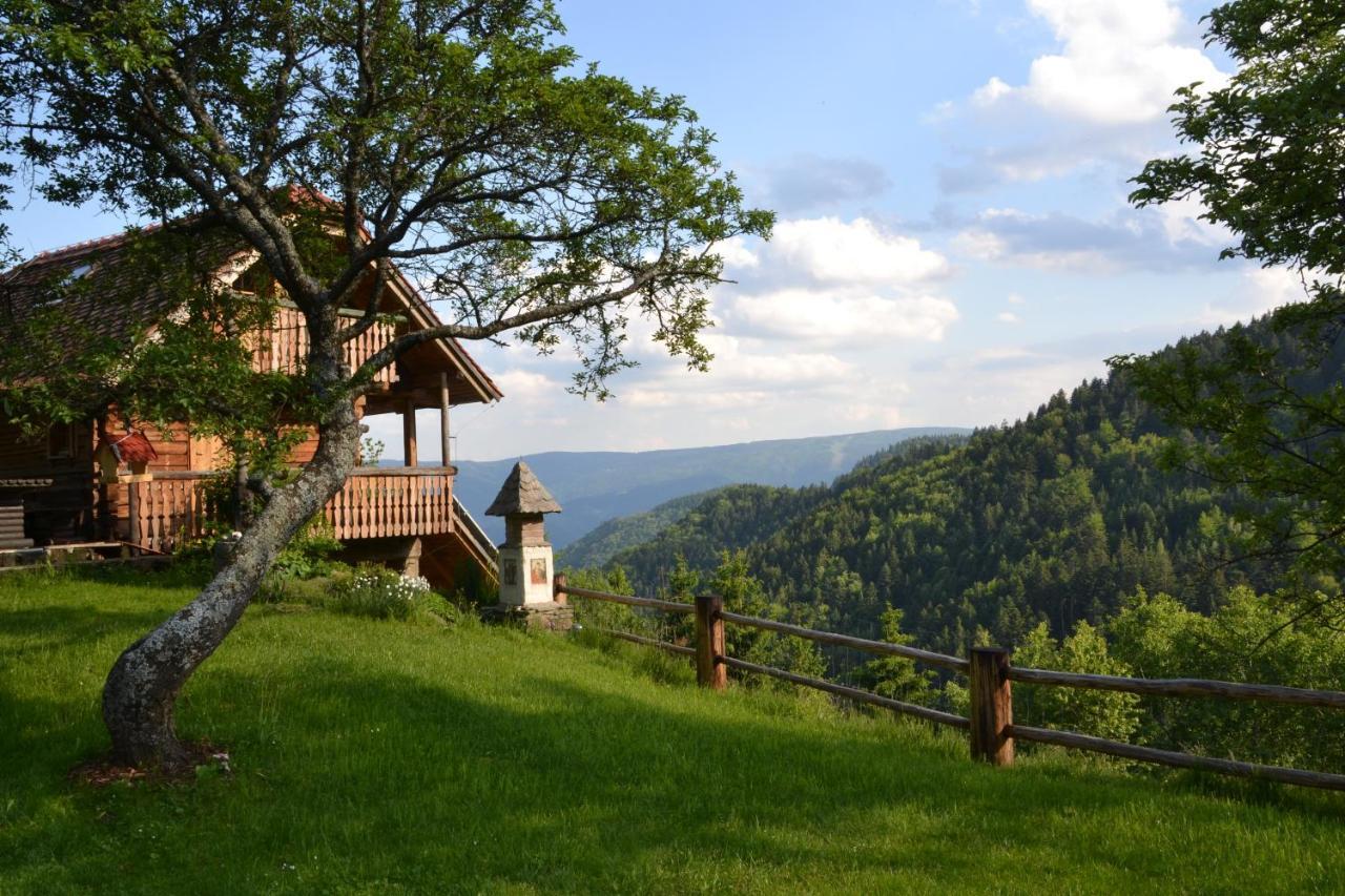 Chalets Toplak Sveti Duh na Ostrem Vrhu Exteriör bild