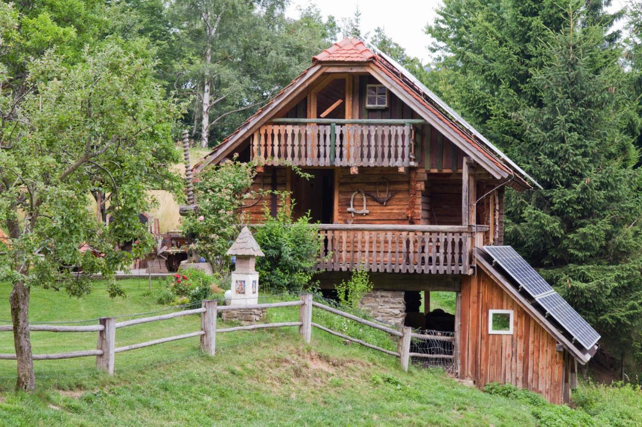 Chalets Toplak Sveti Duh na Ostrem Vrhu Exteriör bild