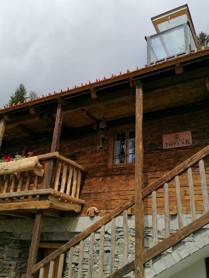 Chalets Toplak Sveti Duh na Ostrem Vrhu Exteriör bild